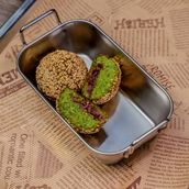 Falafel Mlahlab Stuffed with Shatta (Extra Spicy), 4 Pieces
