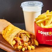 Chicken Doner Wrap Combo