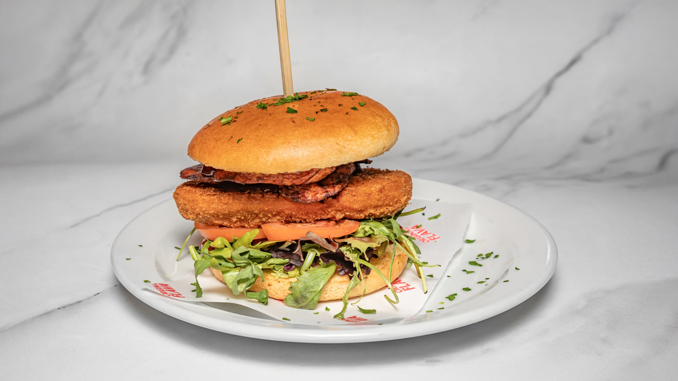 Vegan Chicken Buttermilk Burger