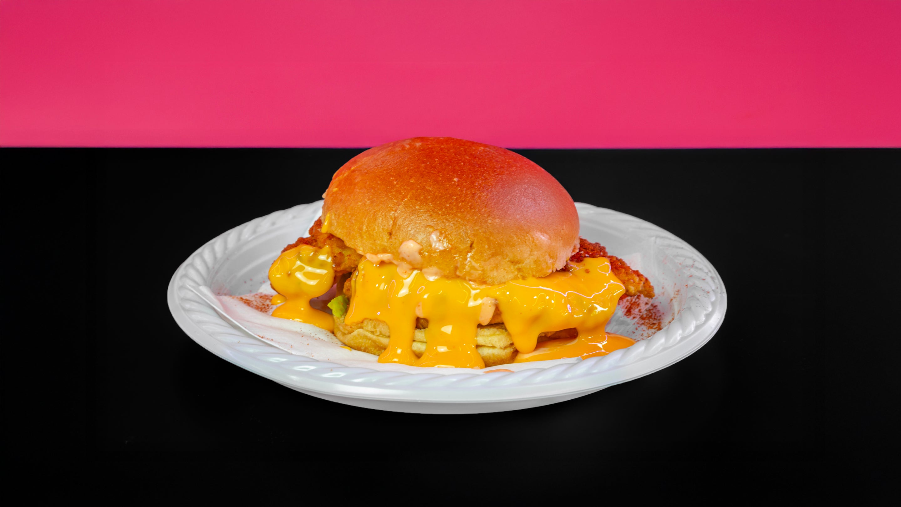 Chicken cheesy hot