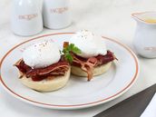 Eggs Benedict Beef Bacon