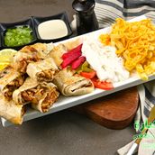 Triple Chicken Shawarma Meal