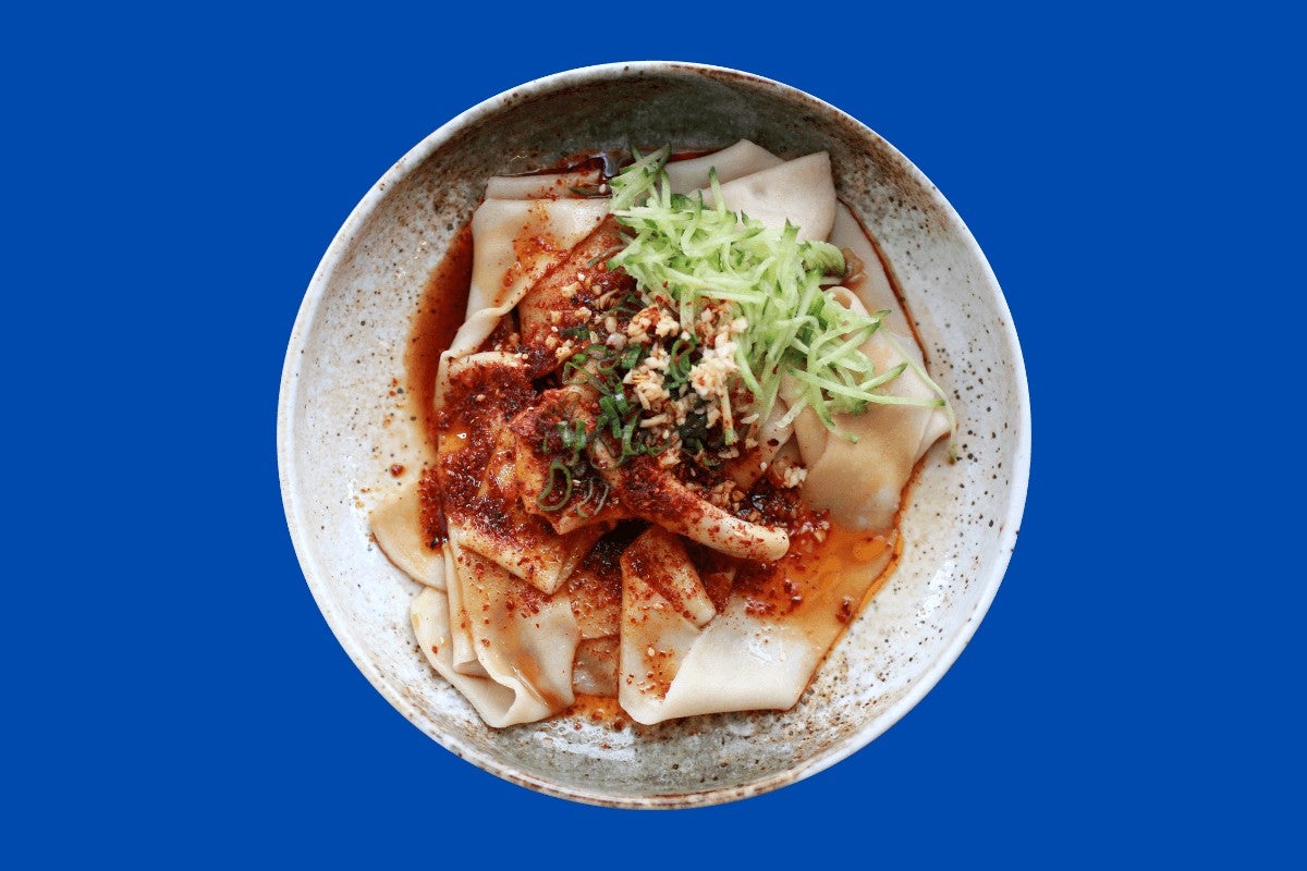 Vegan Biang Biang Noodles 素油泼面��
