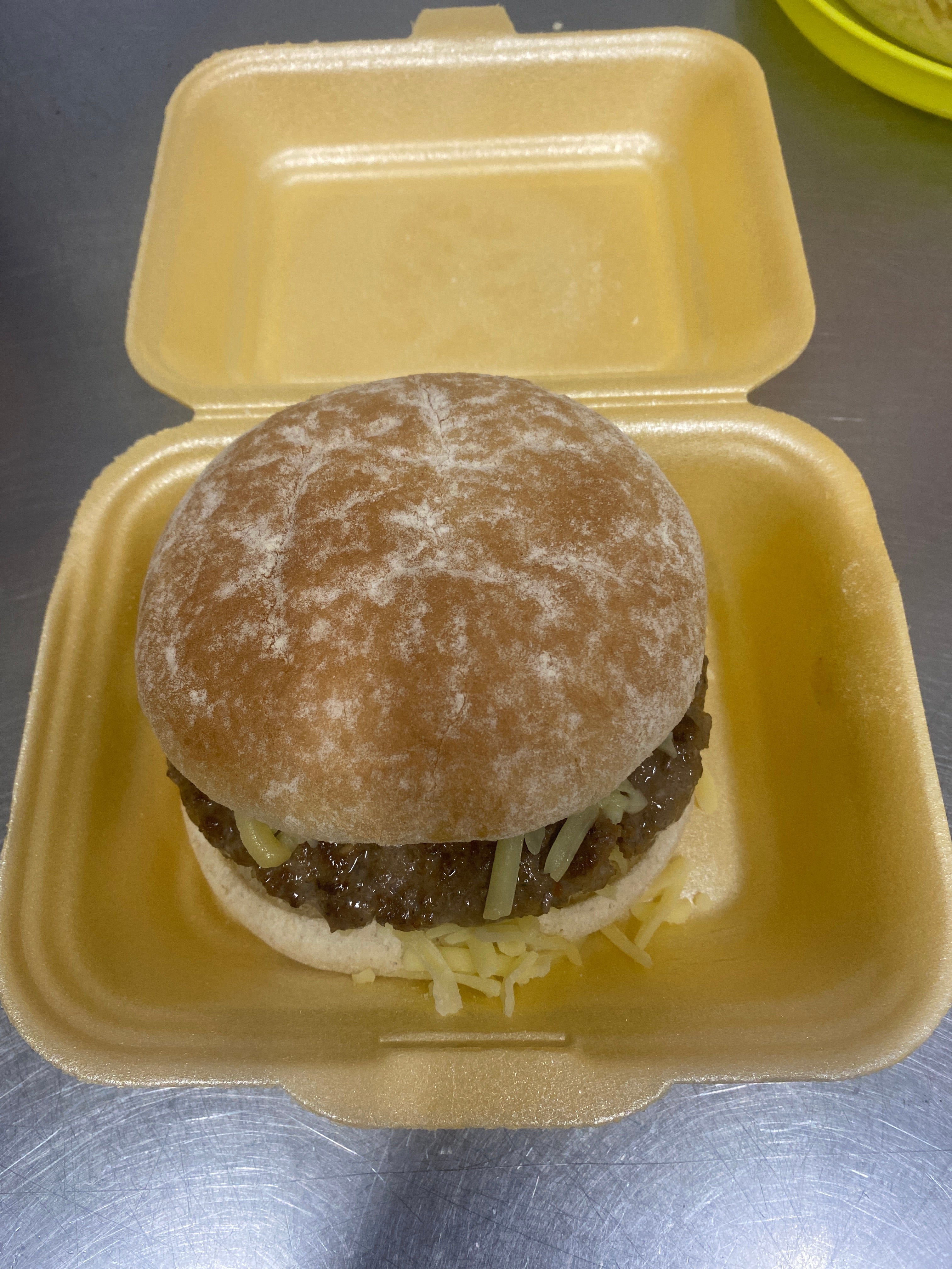 6oz Steak burger with cheese