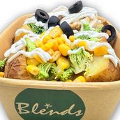 Broccoli Mushroom Baked Potato