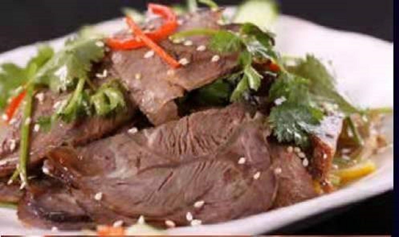 Tasty Beef Shin Slices in Chili Oil 麻辣牛展#031