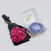 Flower With Bento Cake 36