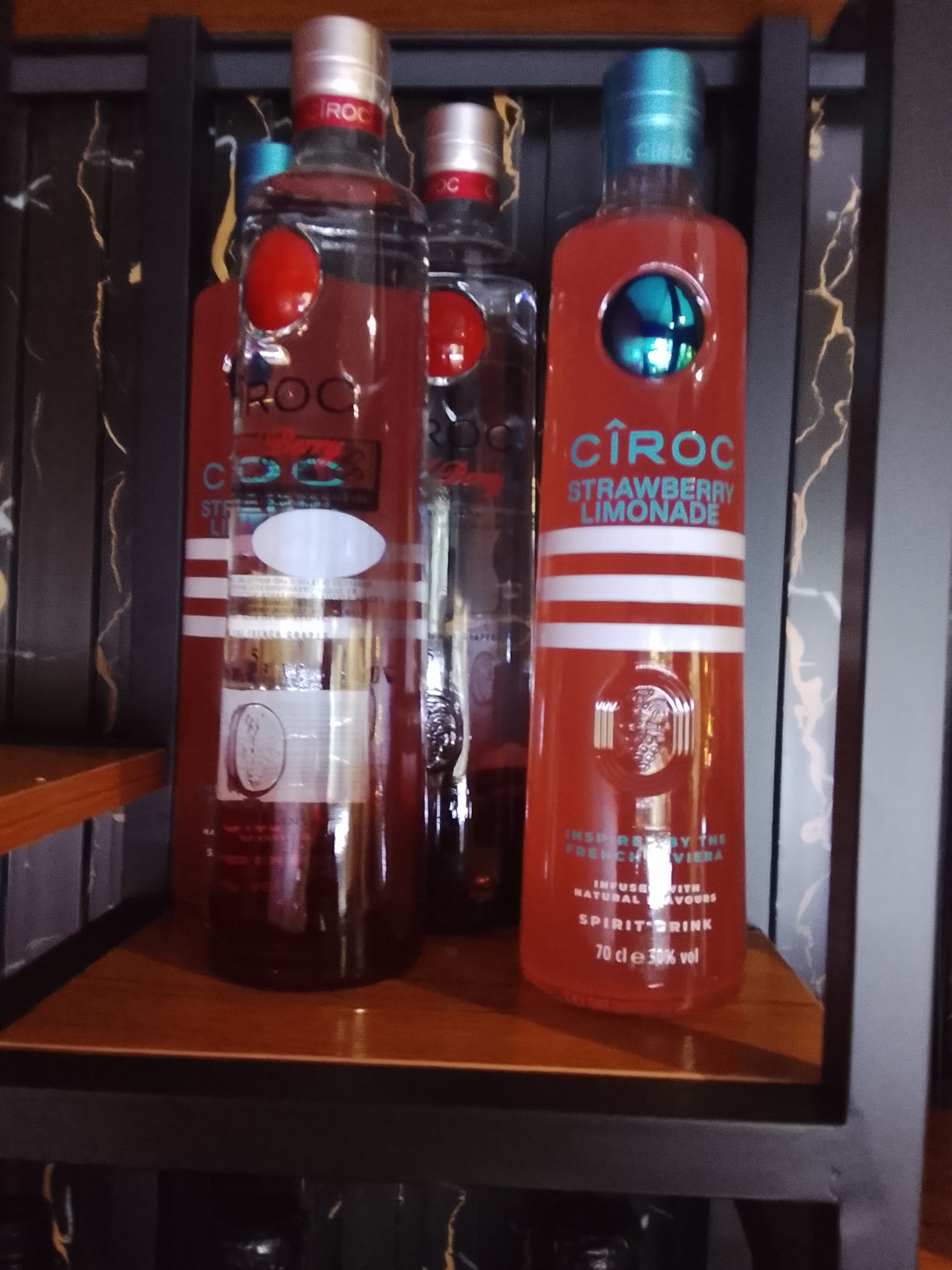 Ciroc Strawberry Lemonade.
