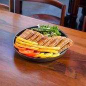 Arayes With Cheese Meal