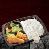 White Rice With 2 Pcs Brosted Chicken