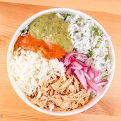 CHICKEN TINGA BOWL