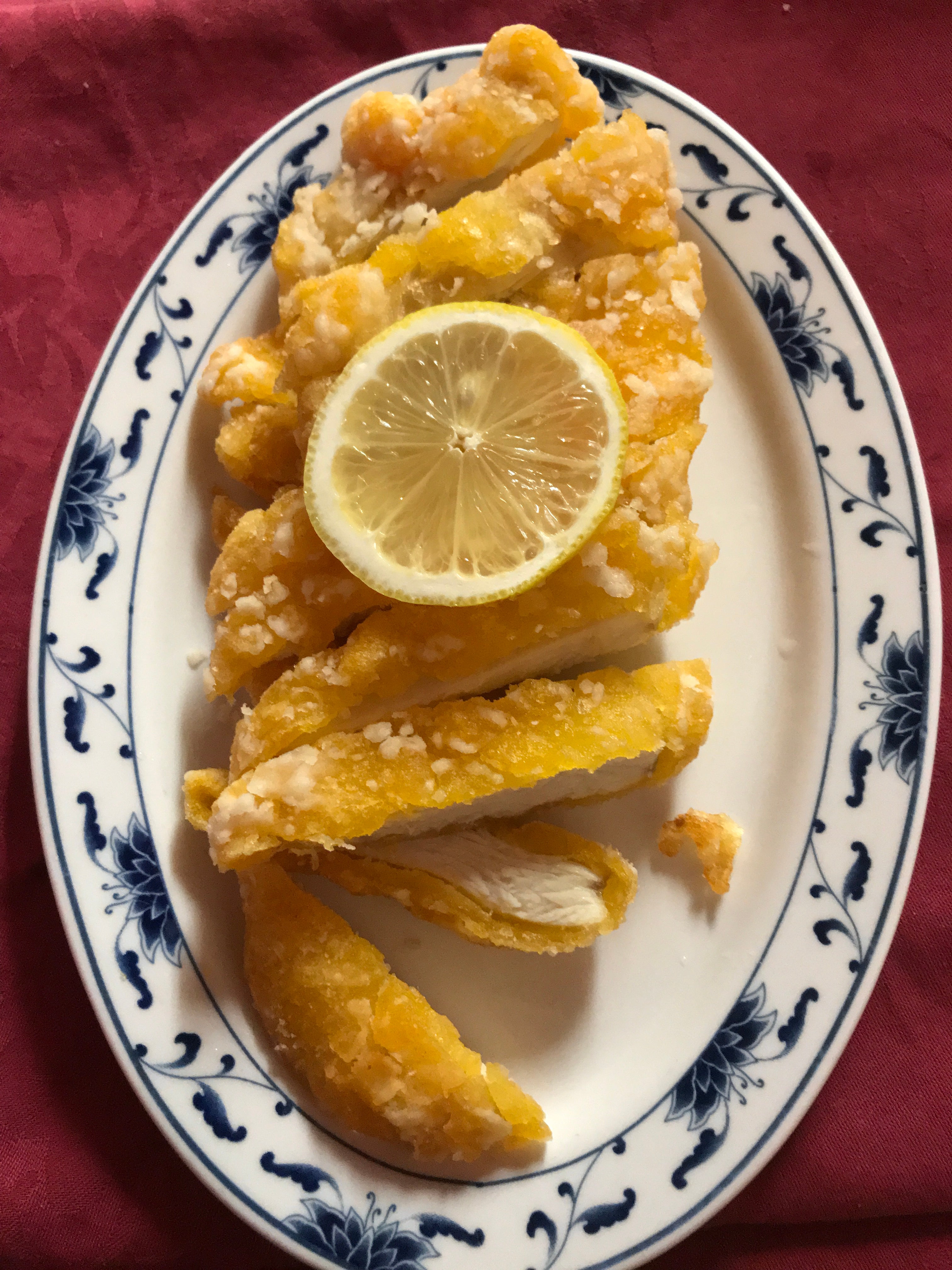 Chicken in Lemon Sauce