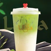 Lime Boba Jelly Tea large