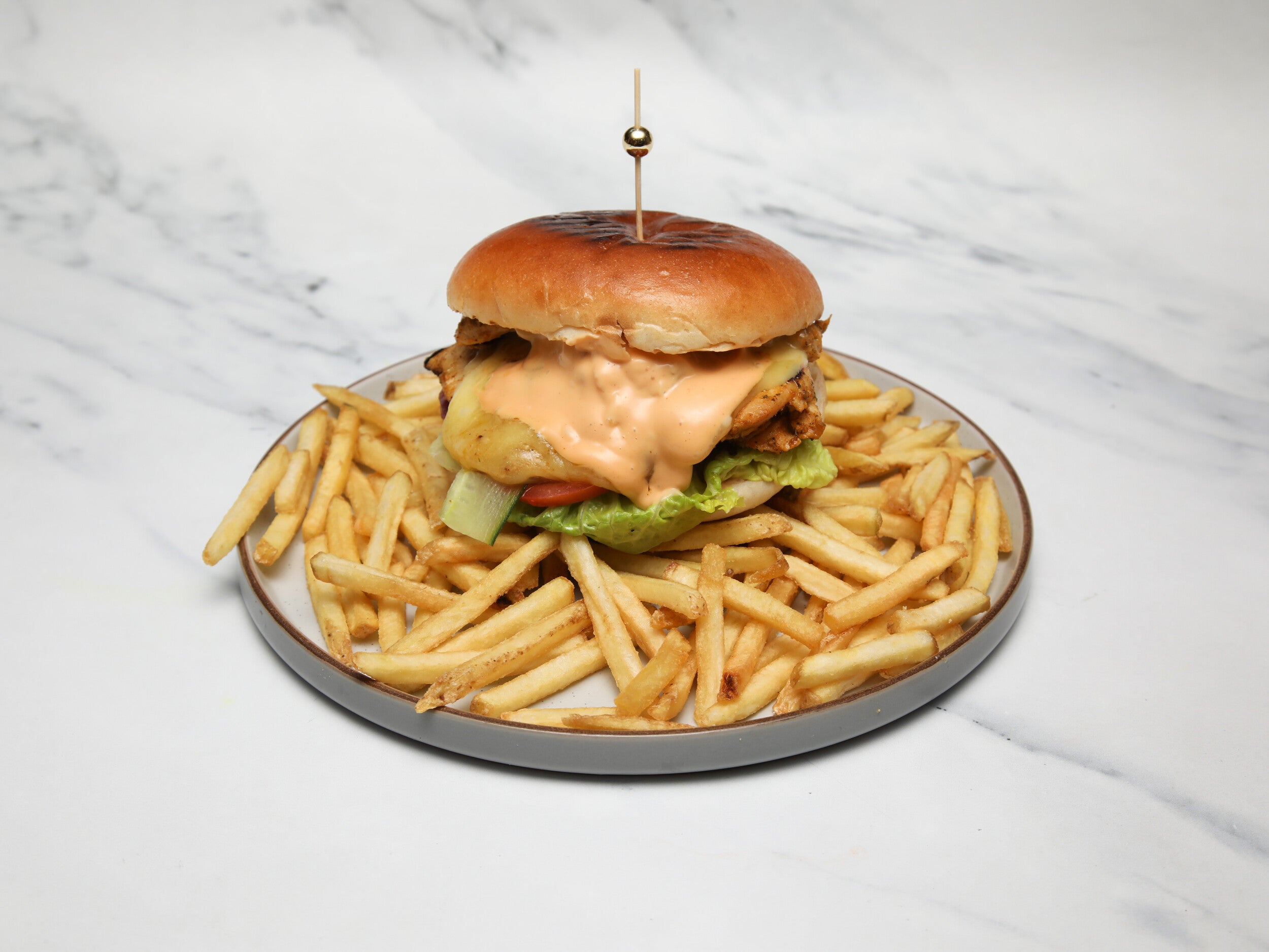 Grilled Chicken Burger