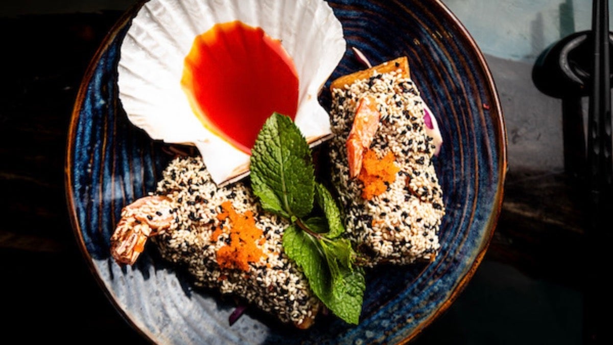 Gourmet Whole Prawn Toast 蝦多士