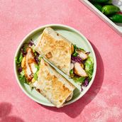 Spicy Crispy Chicken Burrito