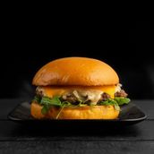 Mushroom Beef Burger