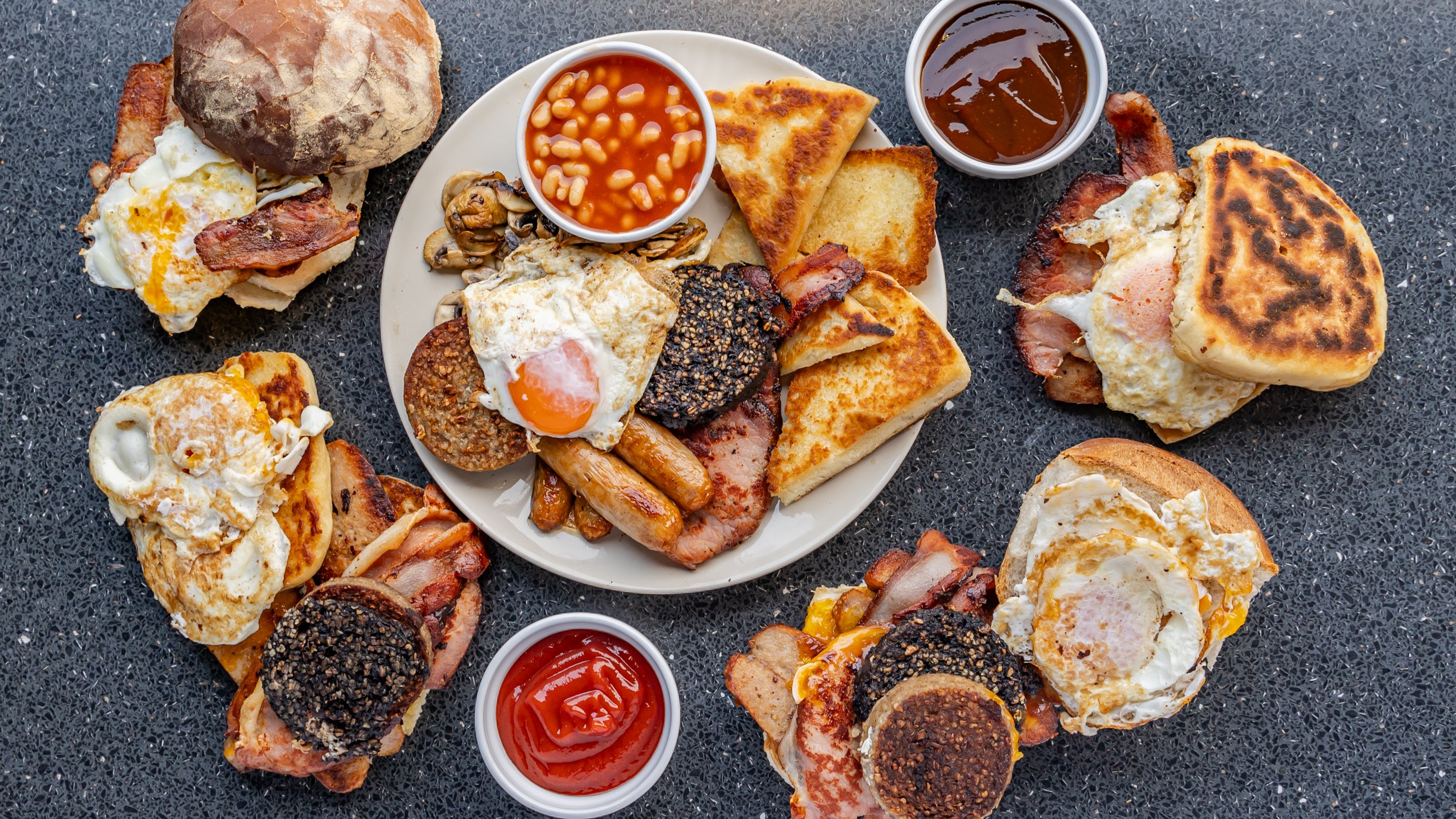 Belfast Breakfast Baps