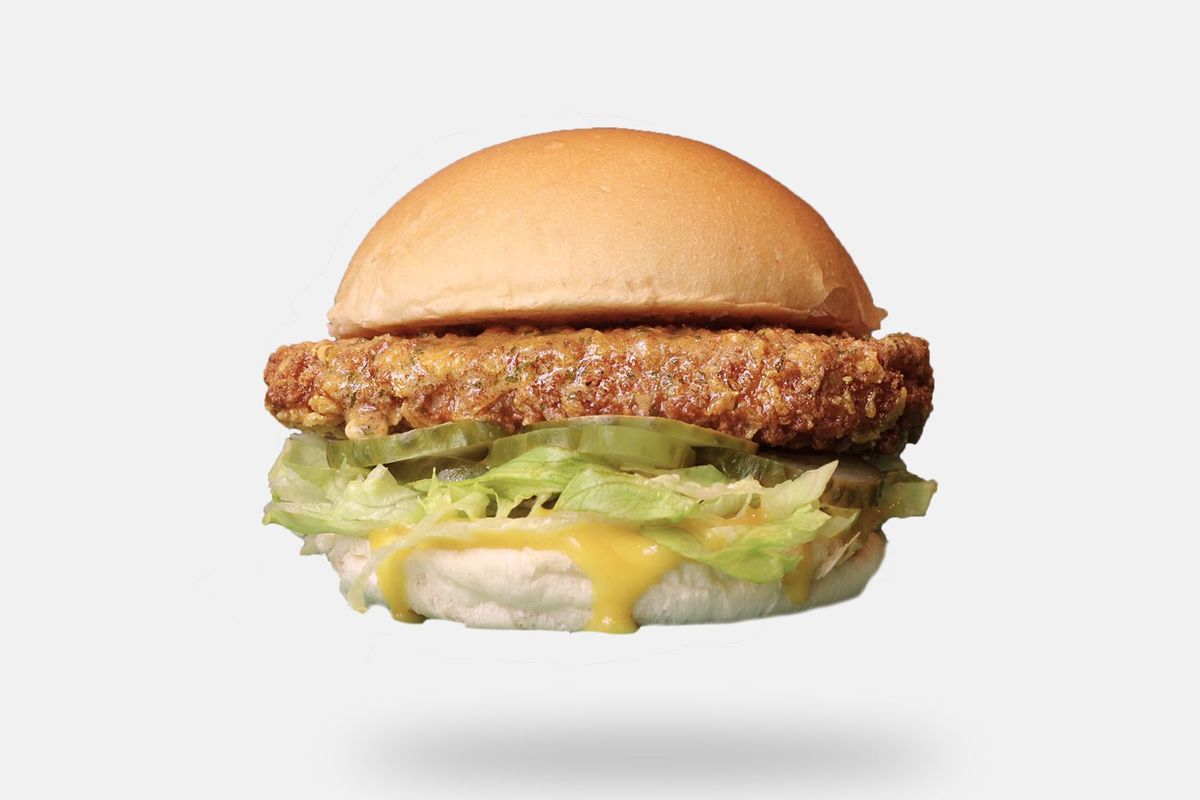 Kiev Burger. (Vegan Burger)