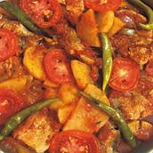 Potatoes Casserole With Chicken 