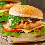  Chicken Burger Meal
