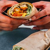 Chicken Wrap Baked