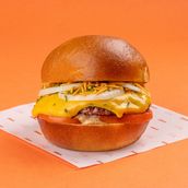 Masala Crunch Wagyu Burger