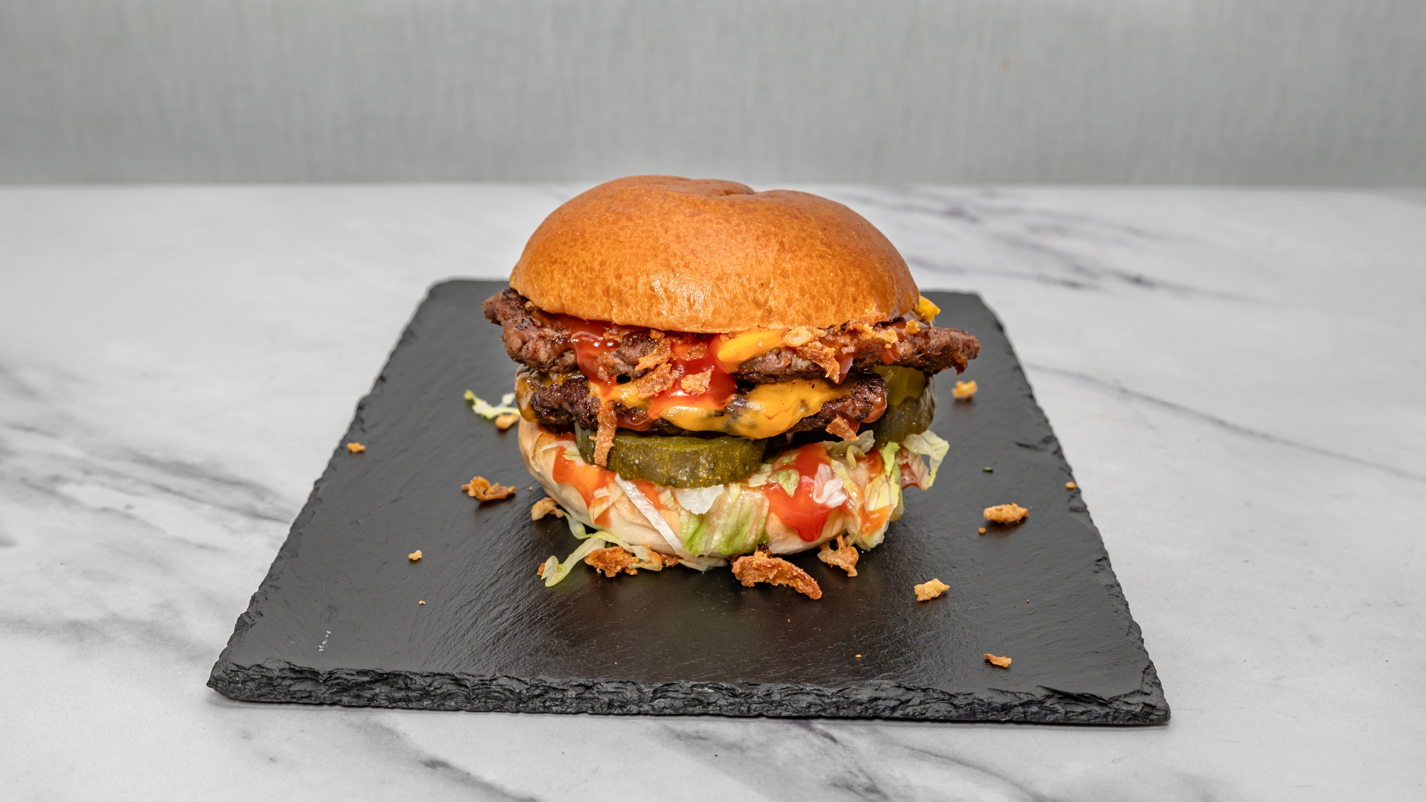 Playroom Double Cheeseburger