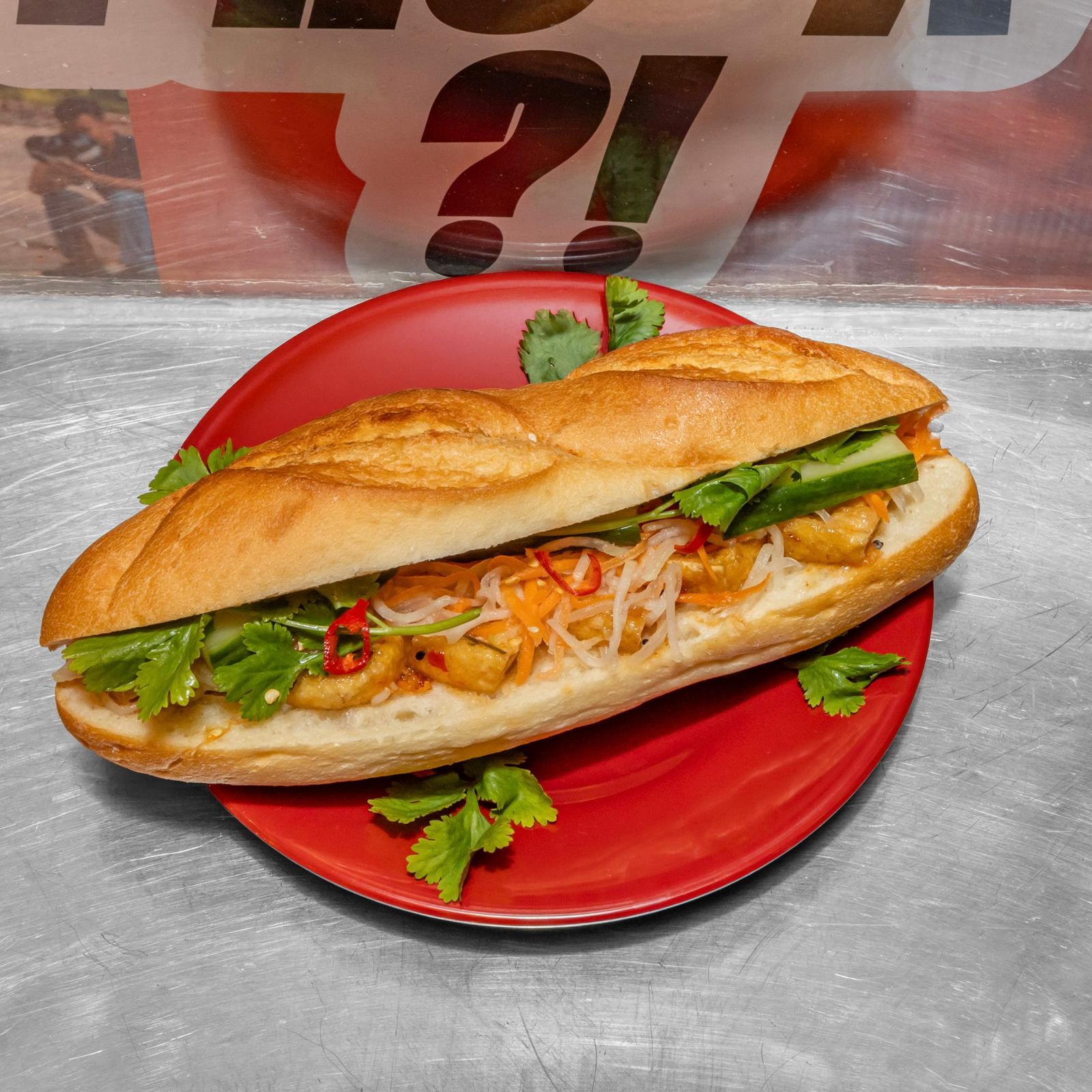 Crispy Tofu Banh Mi (Bánh Mì Chay)