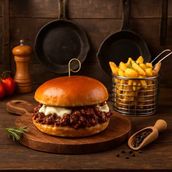 Brisket Burger Combo