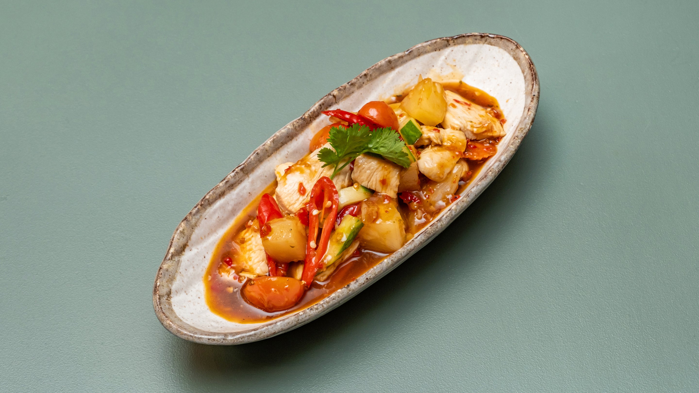 Pad Prew Waan Chicken