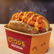 Dynamite Shrimp Baked Potatoes