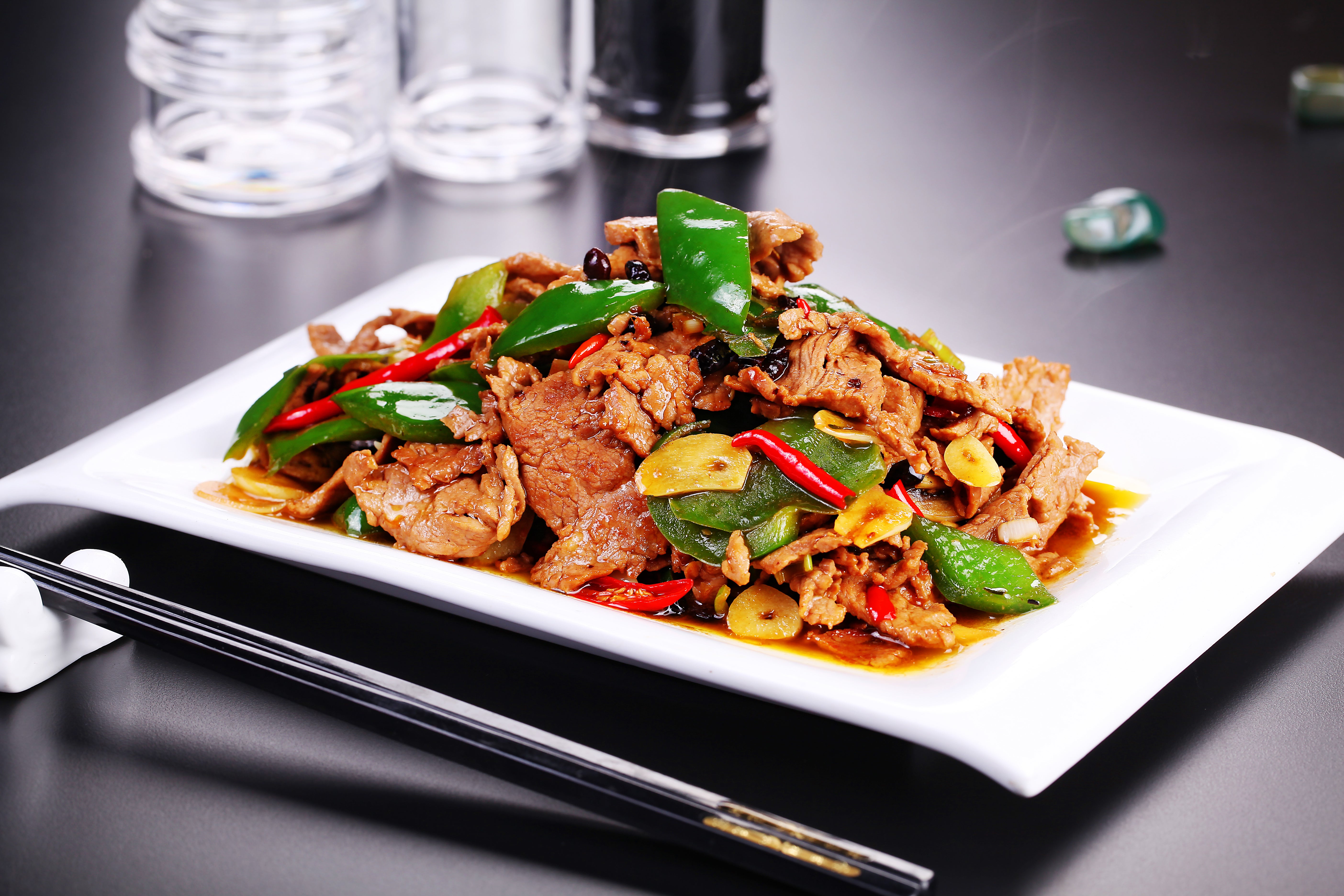 Beef in Black Bean Sauce 豉椒牛肉
