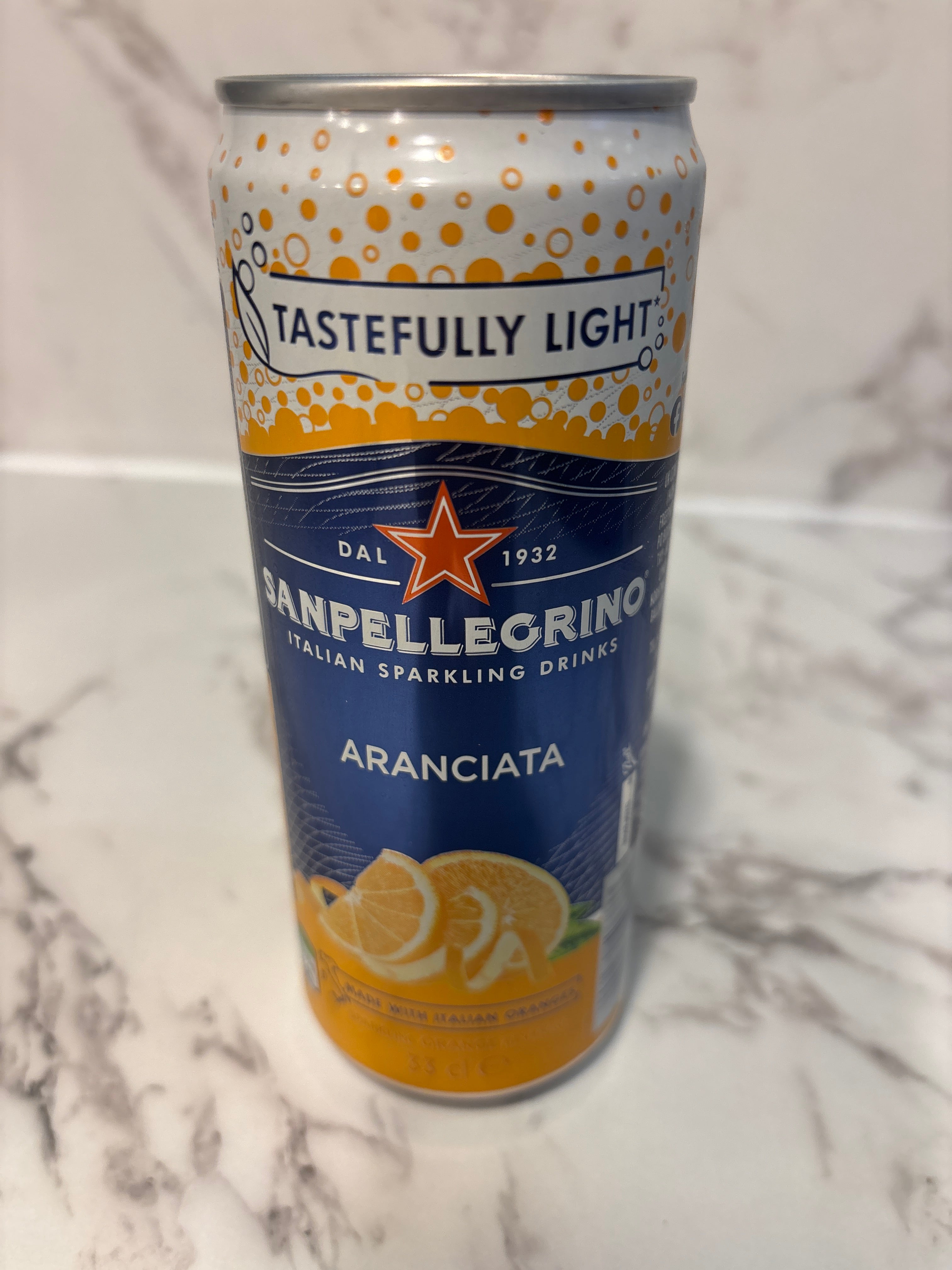 San Pellegrino 330ml - Orange Sparkling Juice can