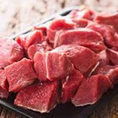 Fresh Beef Cubes Pakistan 250 Gm