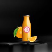 Orange Mini Bottle
