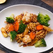 Calamari Bamboo Shoots