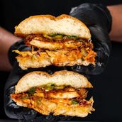 Korean Chicken Burger