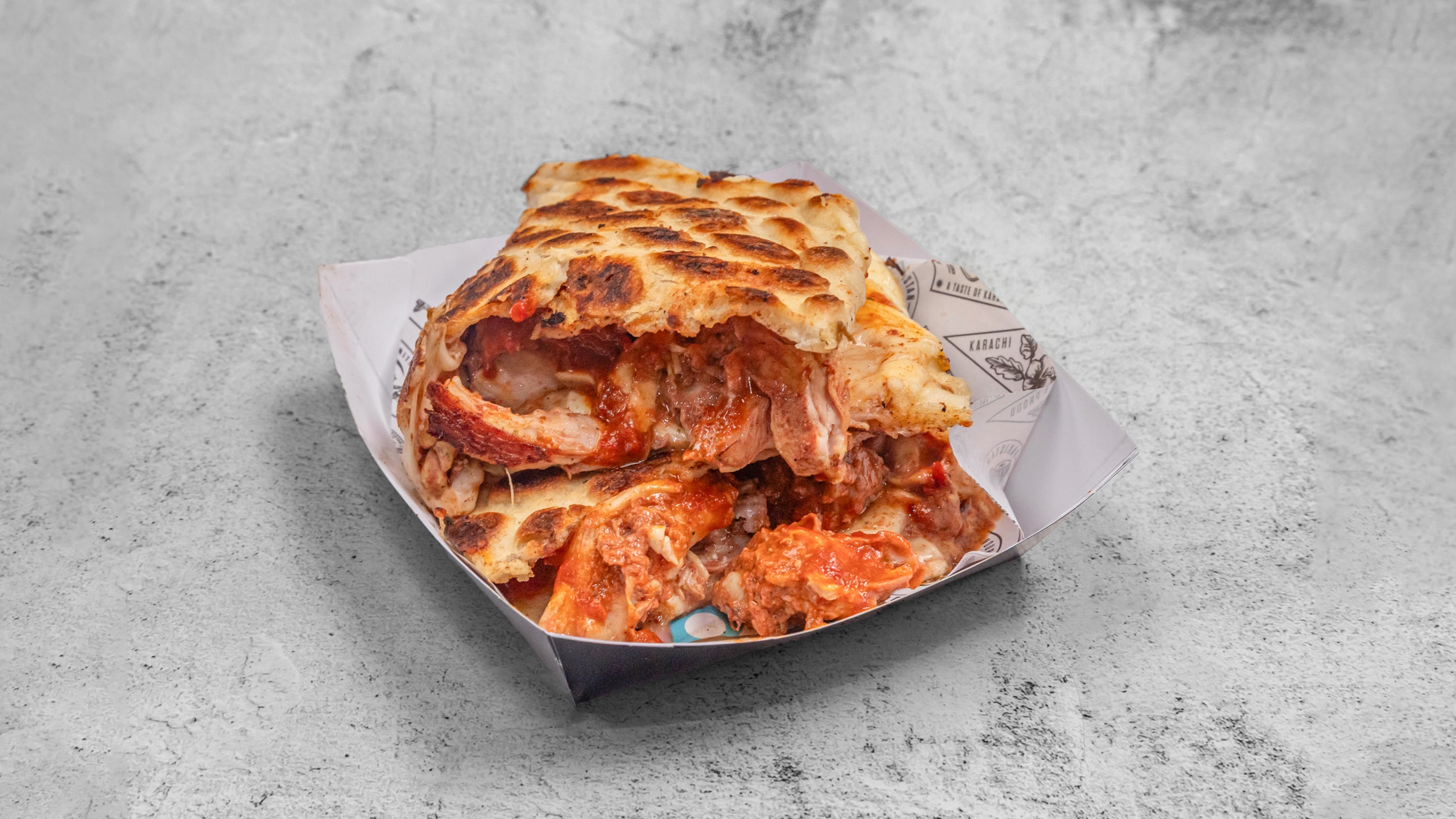 TANDOORI CHICKEN MELT