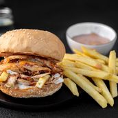 Chicken Shawarma Burger