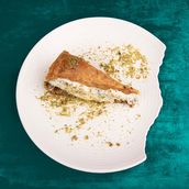 Turkish Baklava With Ice Cream