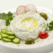 Labneh With Garlic