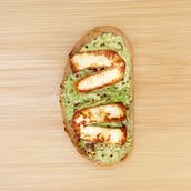 Halloumi and Avocado Toast
