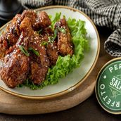 BBQ chicken wings 6 Pieces