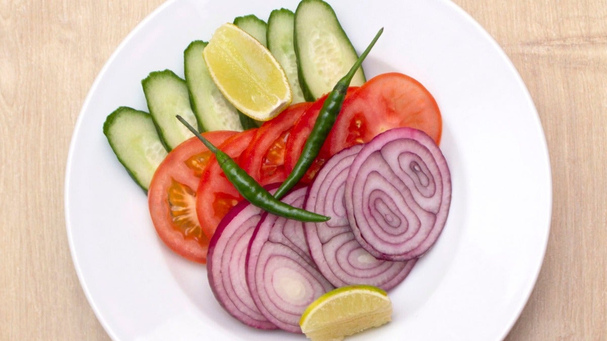 Indian Green Salad