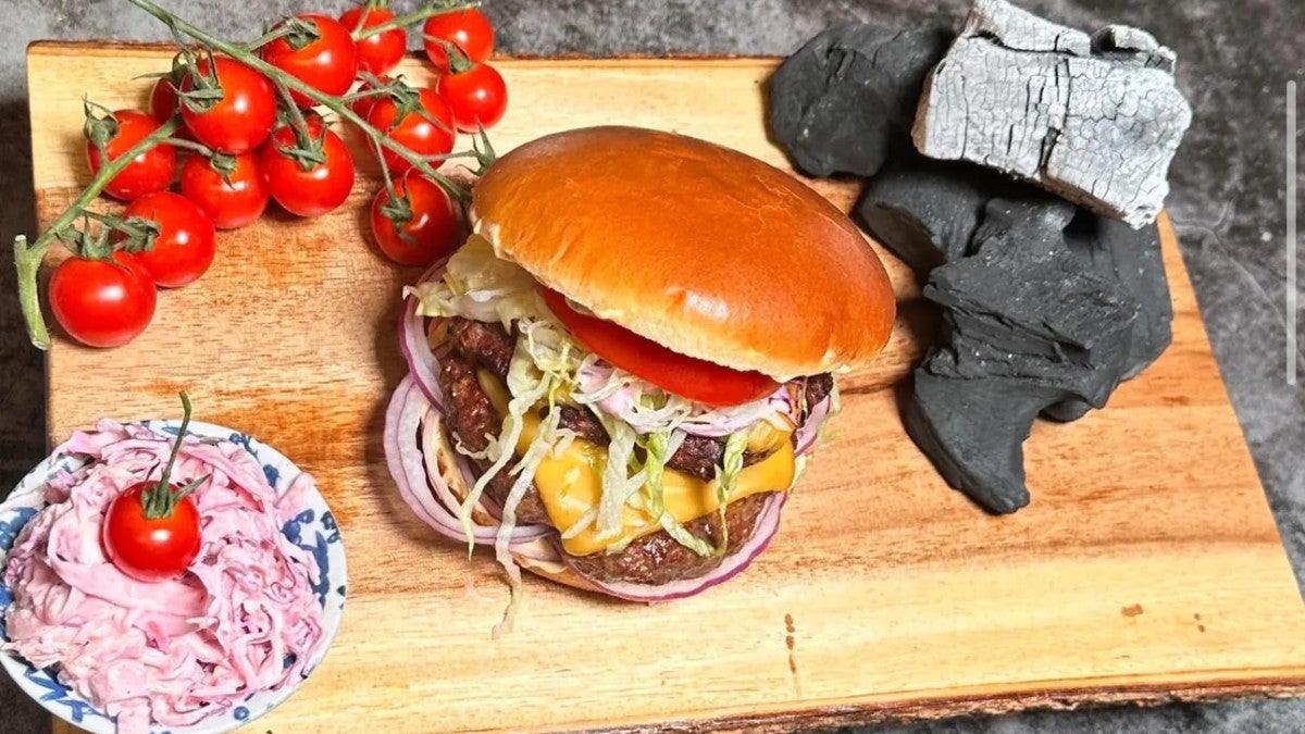 Roxy Charcoal Burger