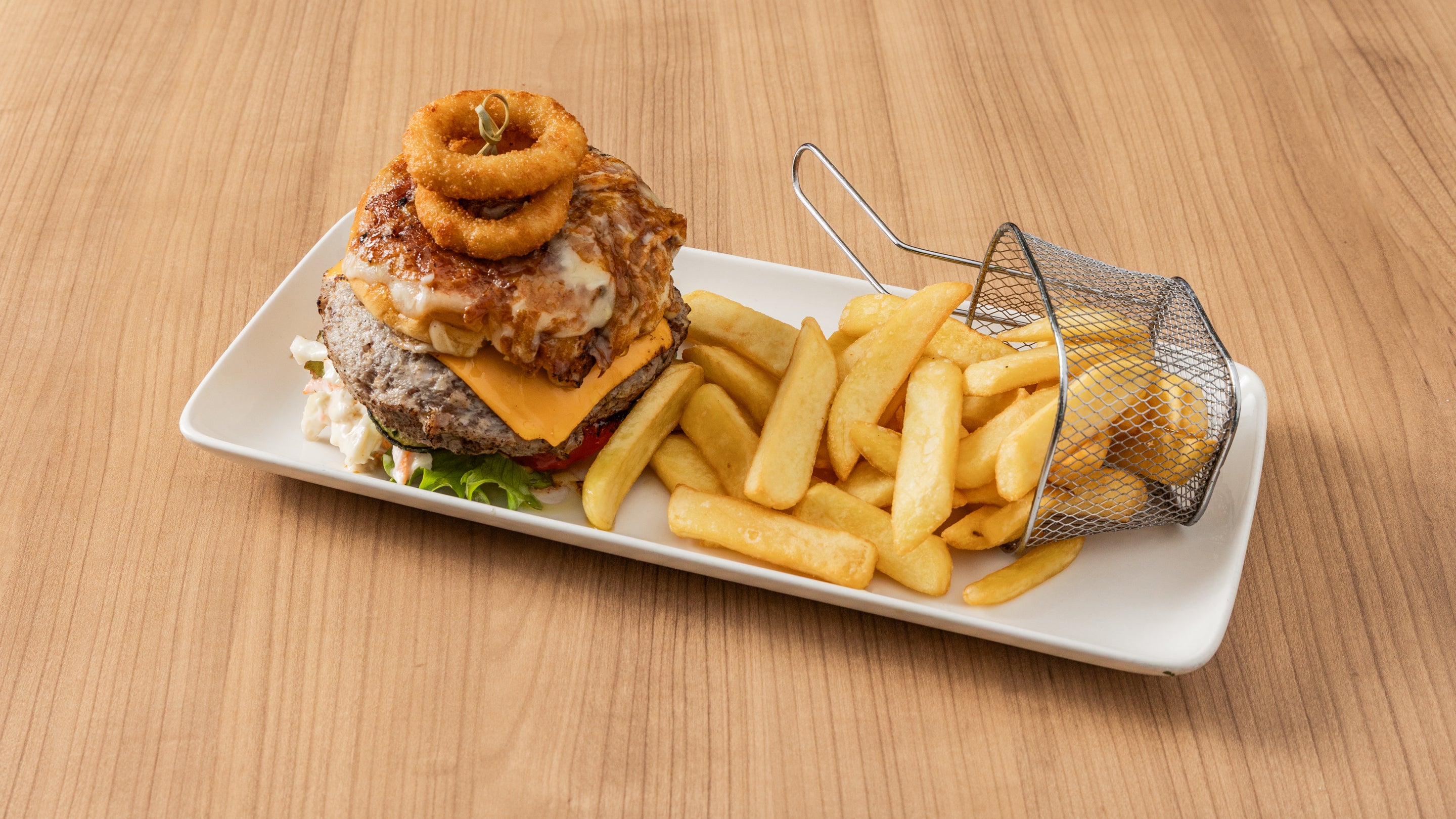 Homemade Lamb Burger