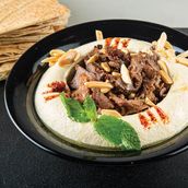 Hummus With Meat