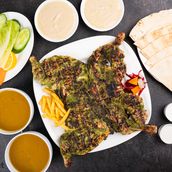 Green Chilli Chicken Charcoal Full