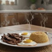 Beef Tapa With Rice
